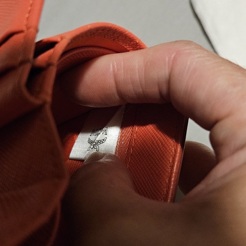 Authentic MCM compact wallet. - Picture 6 of 14